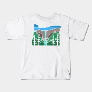 Columbia Gorge Color Block Kids T-Shirt